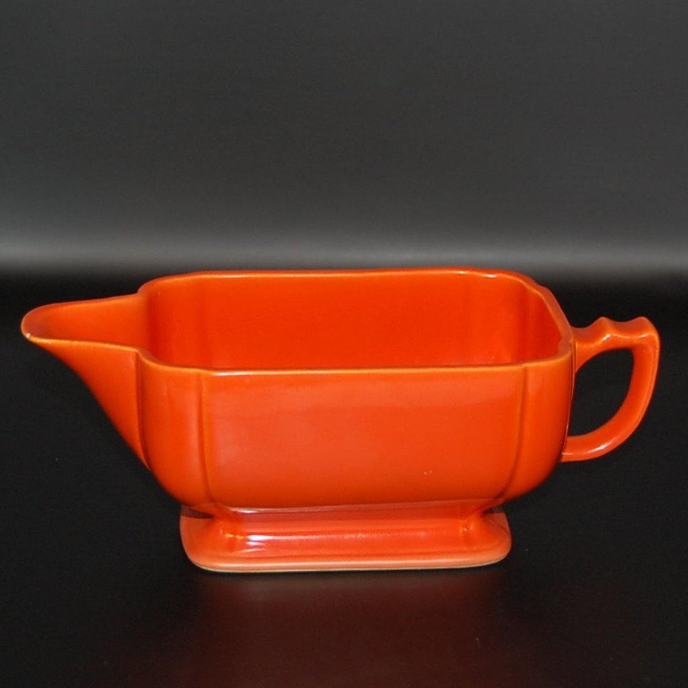 VTG 1940s HOMER LAUGHLIN RIVIERA POTTERY 6" CREAMER